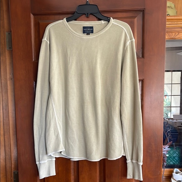 Banana Republic Other - Lucky Brand Washed & Worn Men's ribbed Henley size L